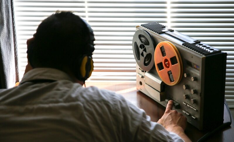 Standard fiber optic cables can be turned into remote microphones