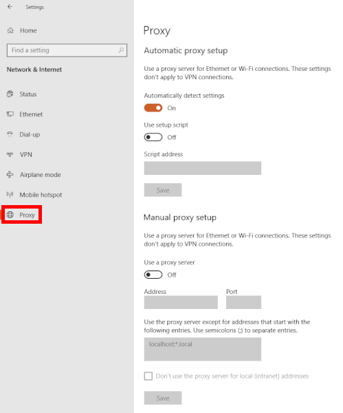 Canadian IP proxy server