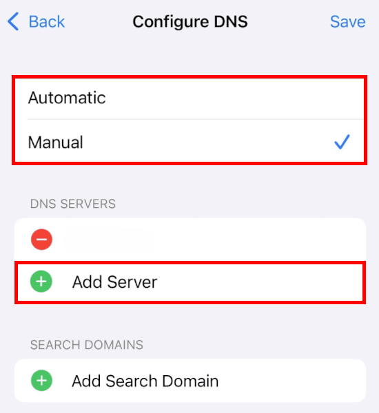 ExpressVPN manually configure the DNS