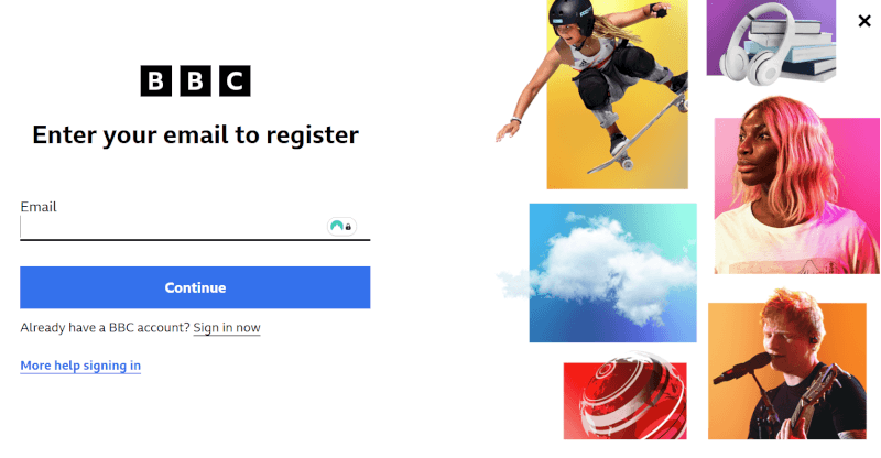 ExpressVPN register with the BBC