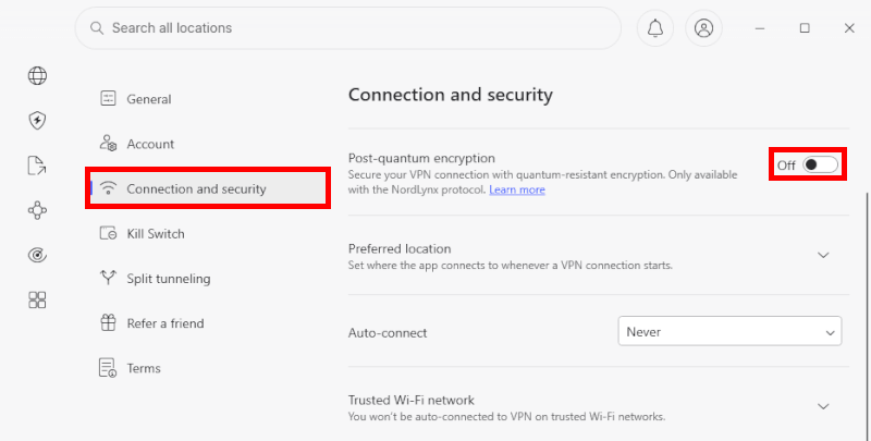 NordVPN post-quantum encryption