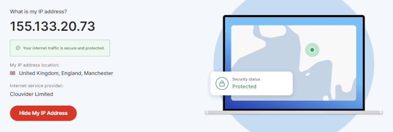 Nordvpn free IP lookup tool