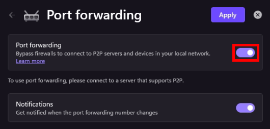 Proton VPN Port Forwarding