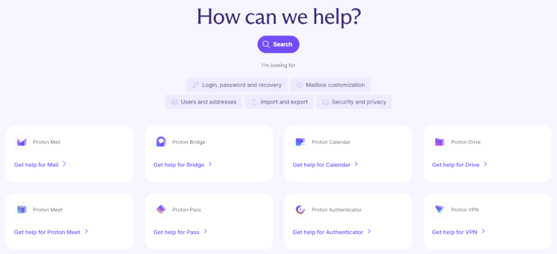 Proton VPN help center