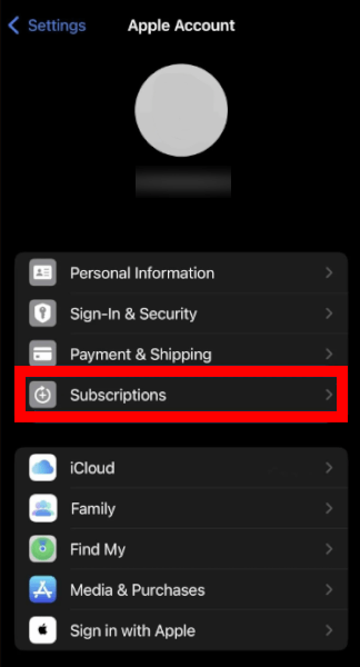 Cancel your Surfshark free trial on iOS