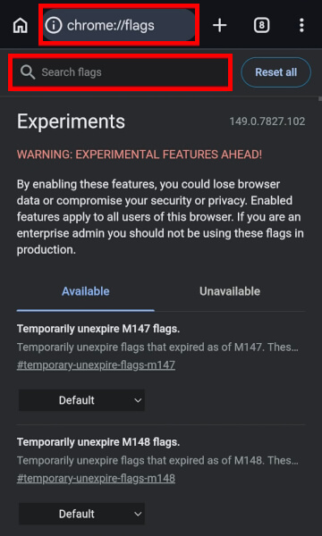 No WebRTC STUN on mobile Chrome