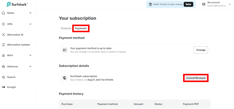 disable your auto-renewal before