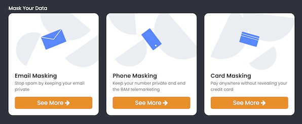DeleteMe’s identity masking tools