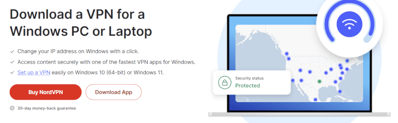 NordVPN download the app from Download Center