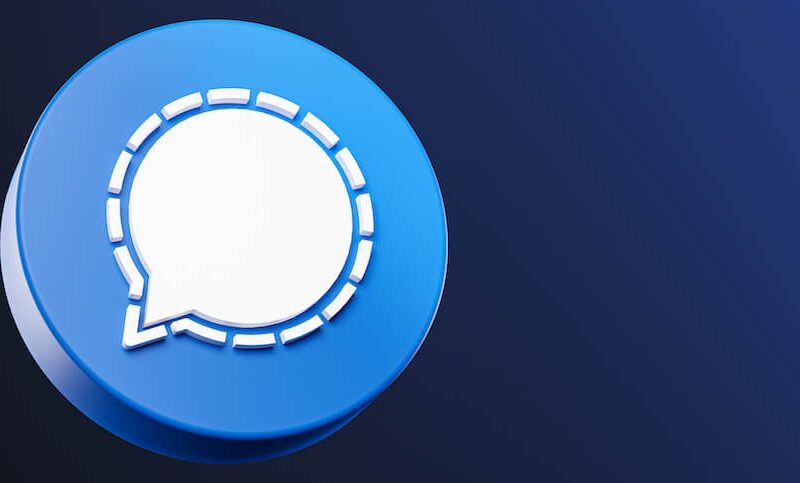 Signal tests account registration without phone number on Android