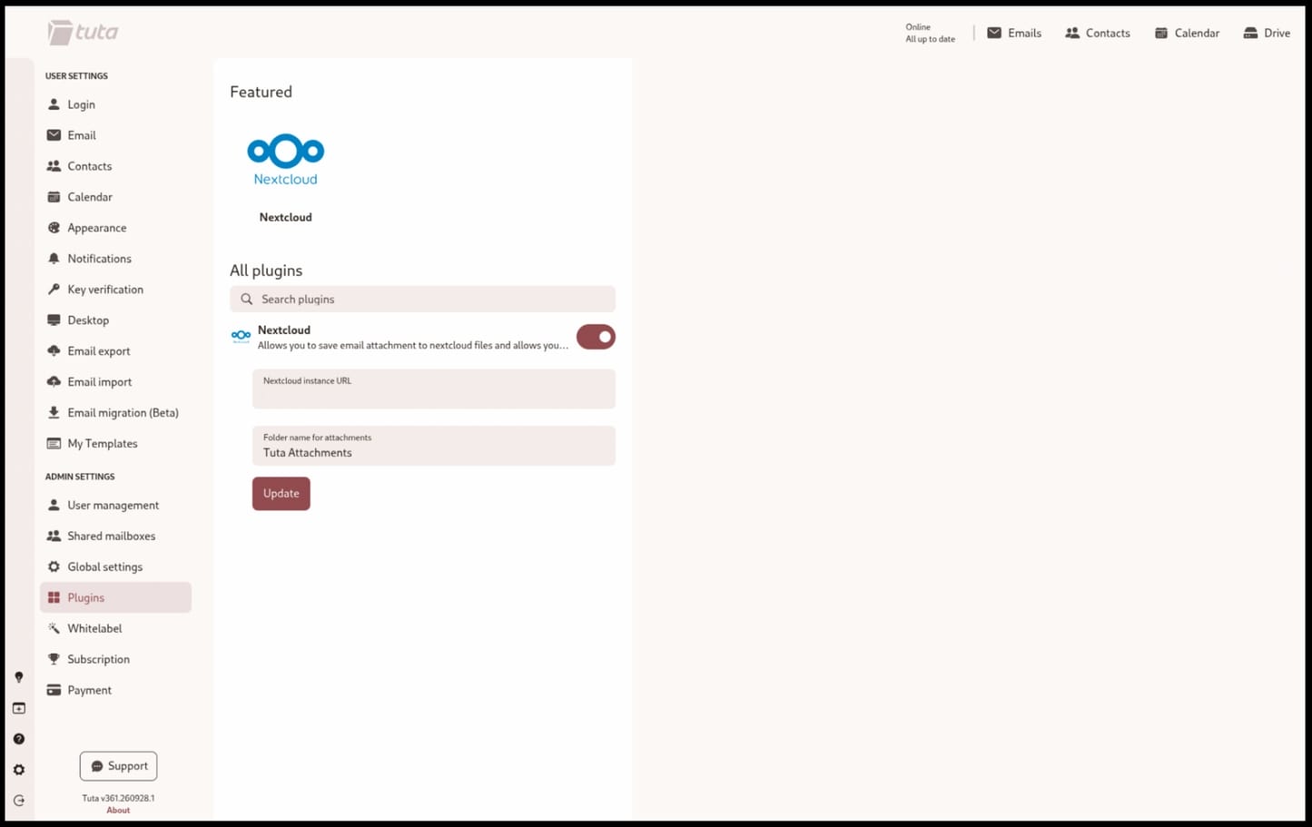 Tuta brings encrypted email to Nextcloud with new free integration