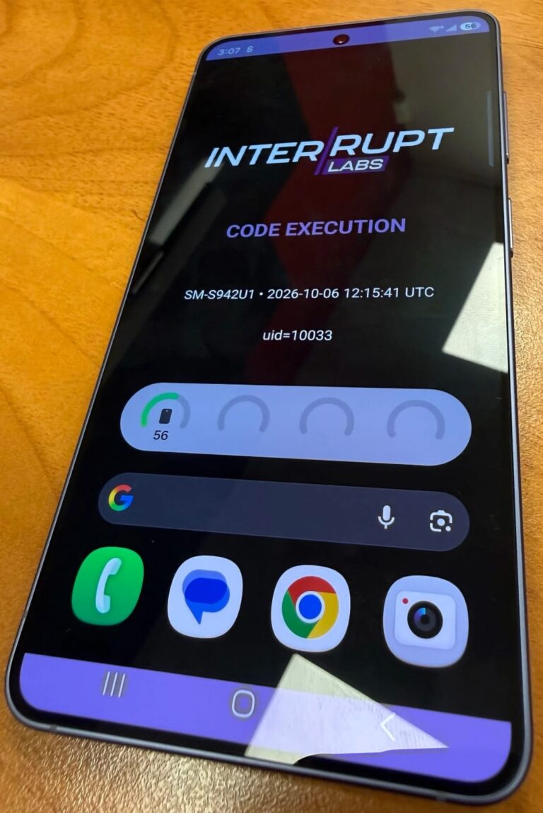 Samsung Galaxy S26 hacked three times at Pwn2Own Ireland 2026